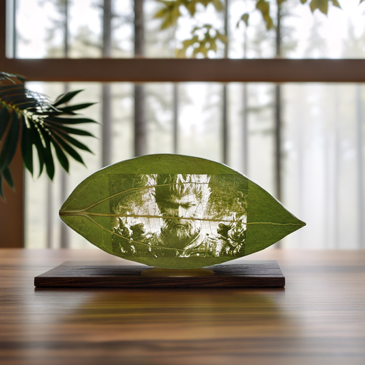 Unique Leaf Art for Loved Ones